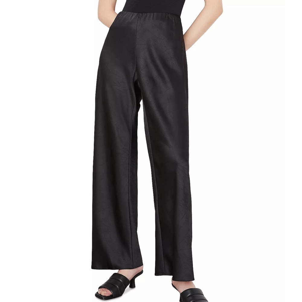 COPY - NWT VInce. Satin Bias Pants - Black - size XL Tik Tok Satin Pants - Quie…